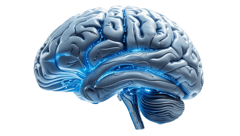 AI Brain Illustration